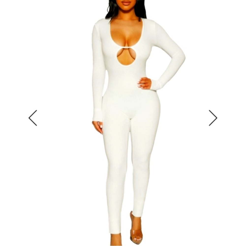 BLACK Naked wardrobe jumpsuit